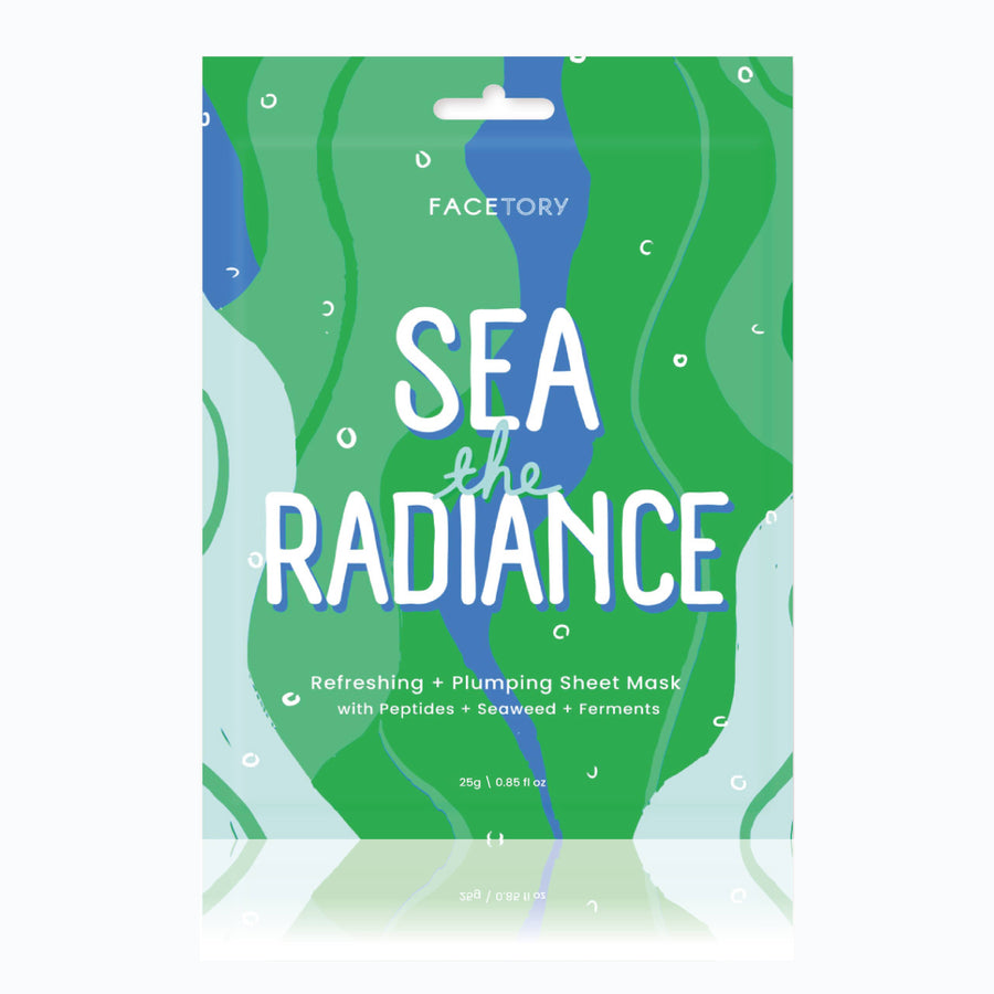 sea the radiance sheet mask with seaweed