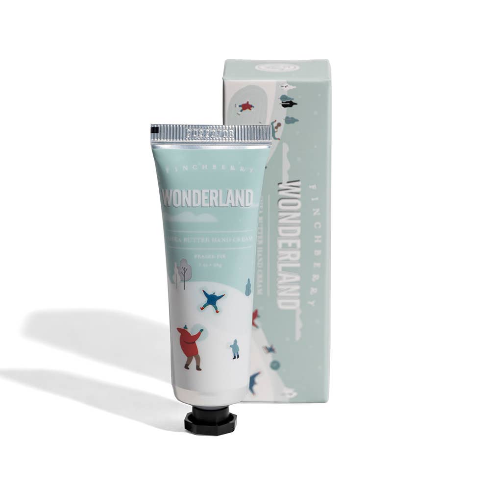 finch berry holiday hand cream in the scent fraser fir