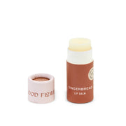 Gingerbread lip balm in eco friendly tube