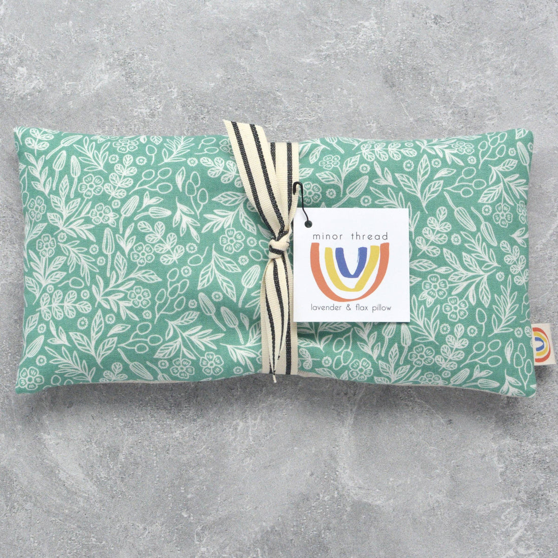 lavender scented flax seed weighted eye pillow 
