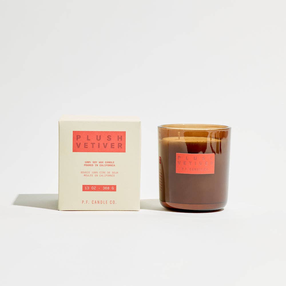 vetiver scented candle pf candle co