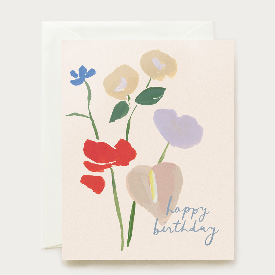 Happy Birthday Bouquet Card