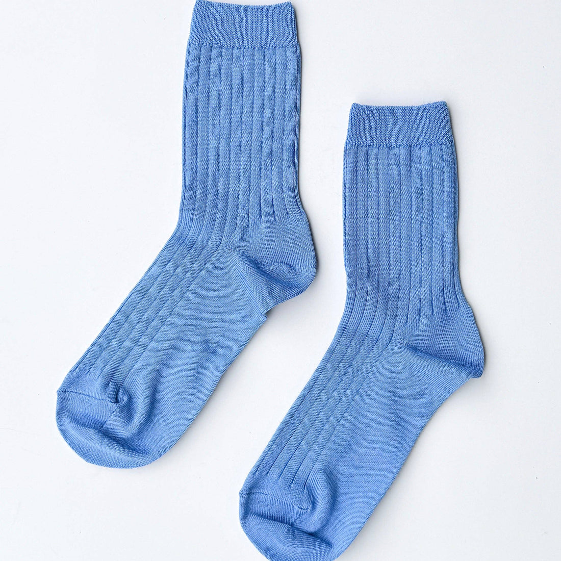 perwinkle cotton socks