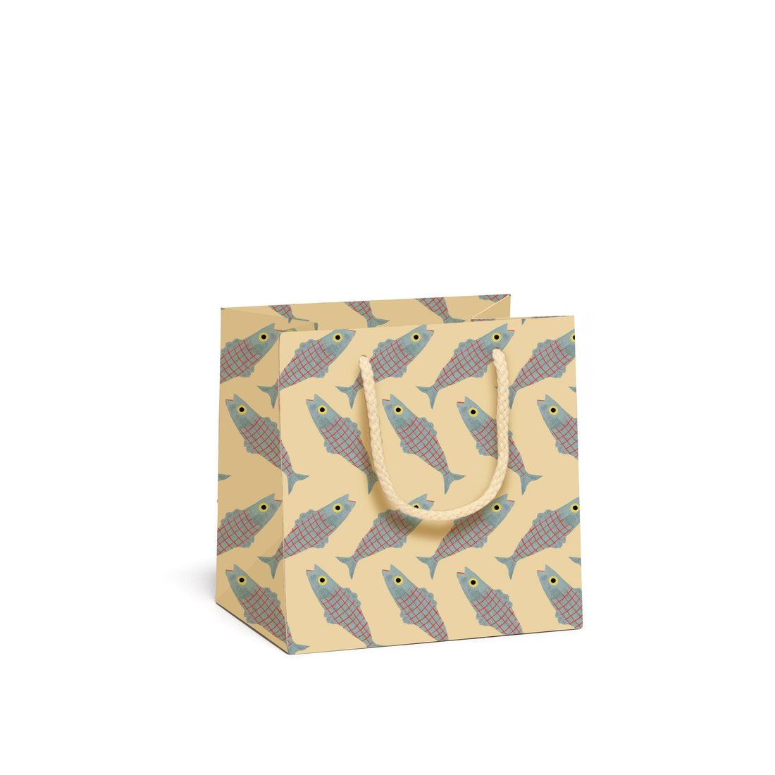 Small gift bag with fish pattern