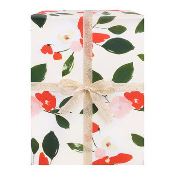 Holiday Florals Gift Wrap