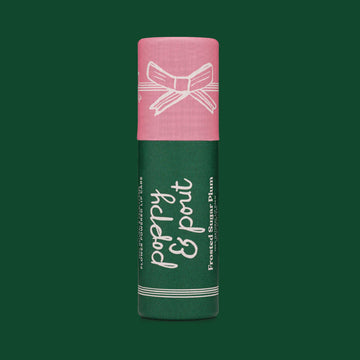 frosted sugar plum scented lip balm