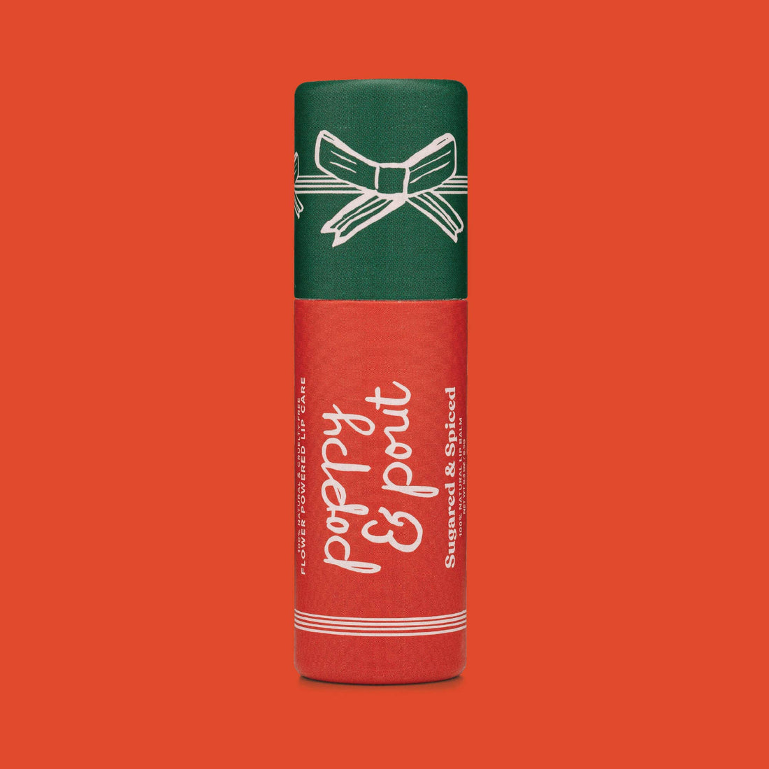 sugared and spiced scented holiday lip balm 