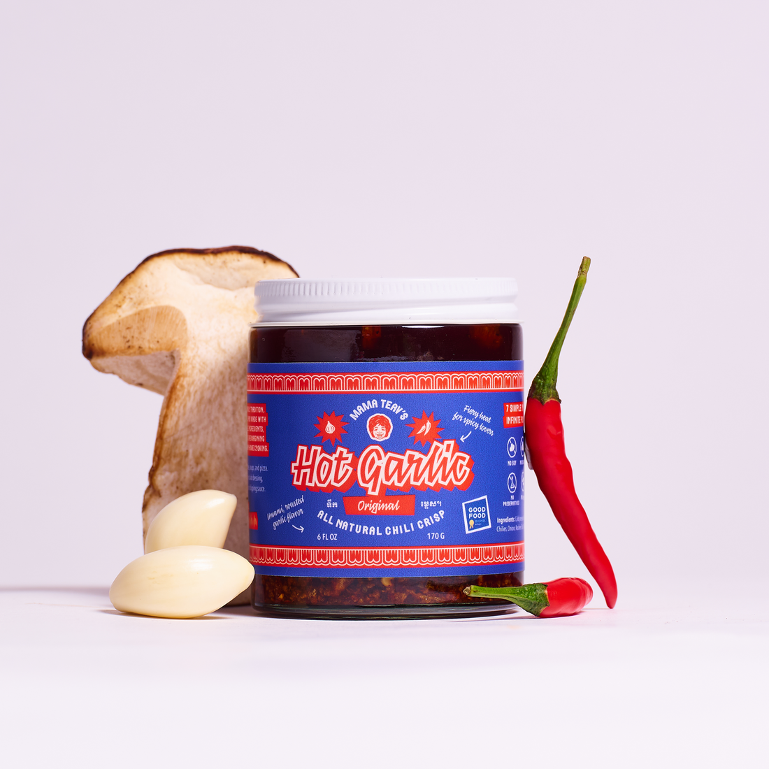 hot garlic chili crisp oil 