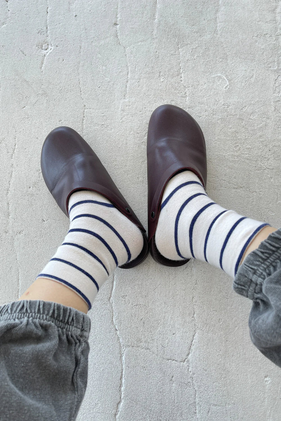 Wally Socks - Breton Stripe