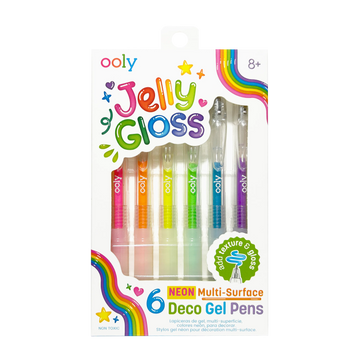multi surface jelly gloss pens 
