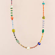 Colorful beaded necklace 