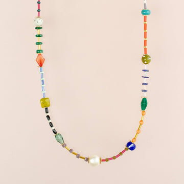 Colorful beaded necklace 