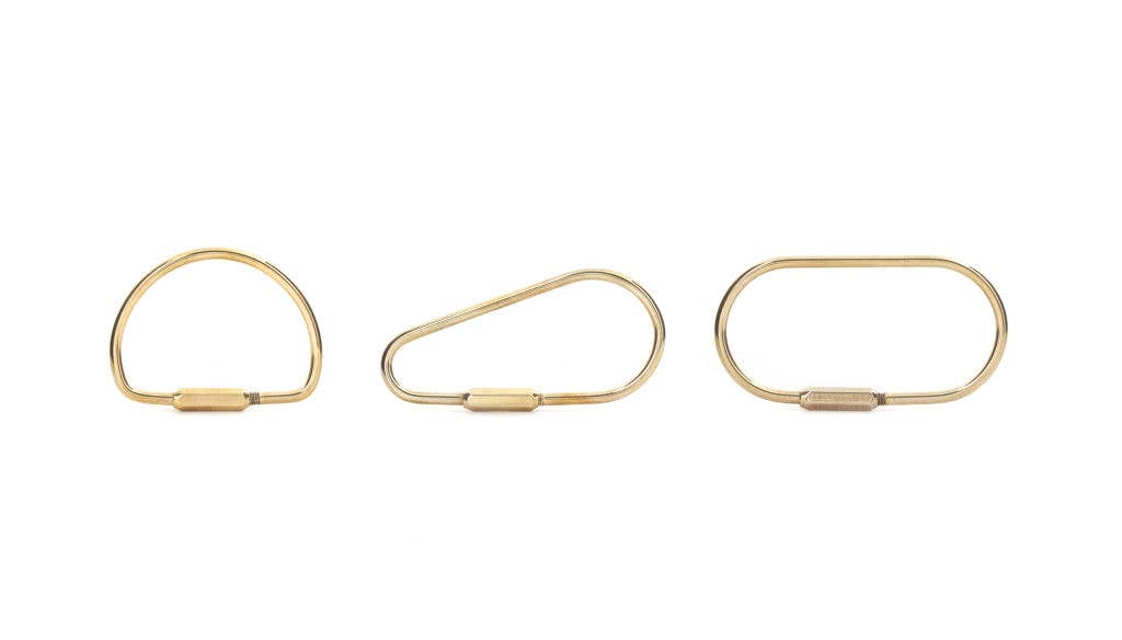 Brass Keyrings – Sidebloom Shop