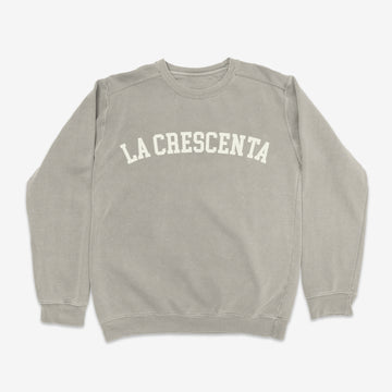 La Crescenta Vintage Wash Crewneck - Cement