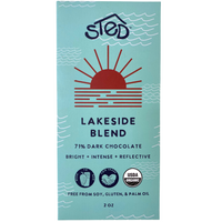 West Indian cocoa beans from the Dominican Republic.  Like the complexity of a fine Cognac, this chocolate begins with tasting notes of crisp pear, fresh nectarine, then the flavor grows in intensity, with a strong finish of grapefruit and aged oak.