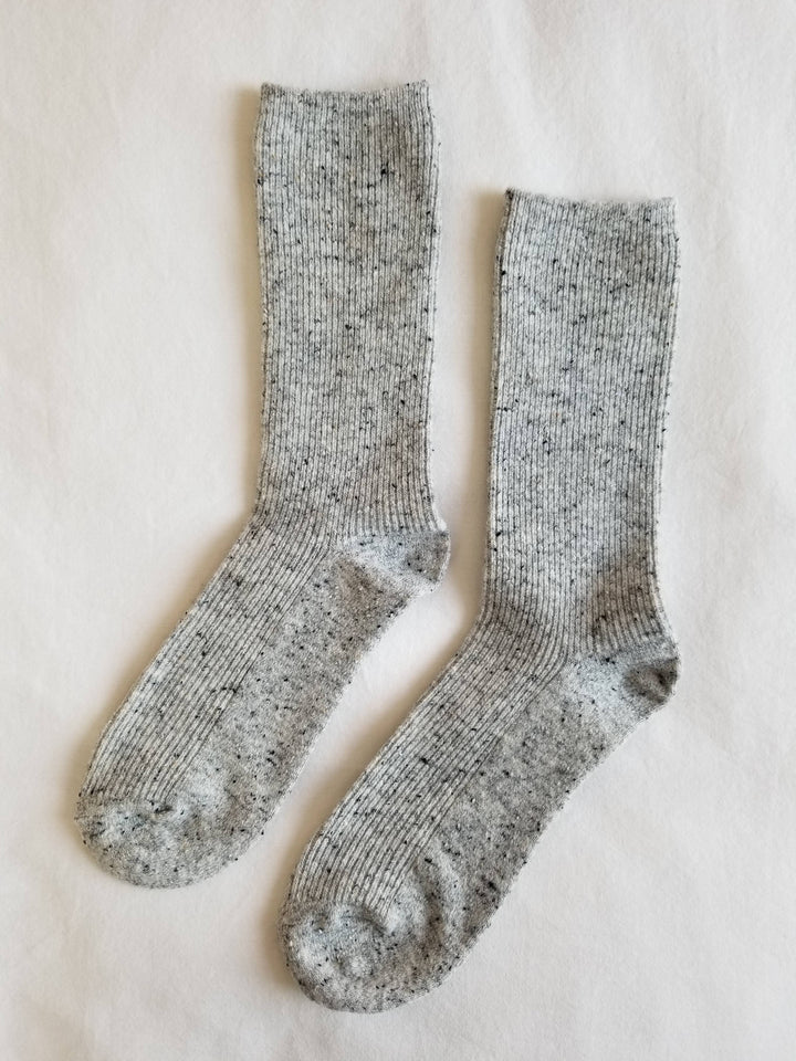 cookies and cream colored snow socks