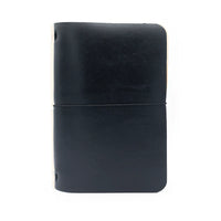 black a5 leather journal 
