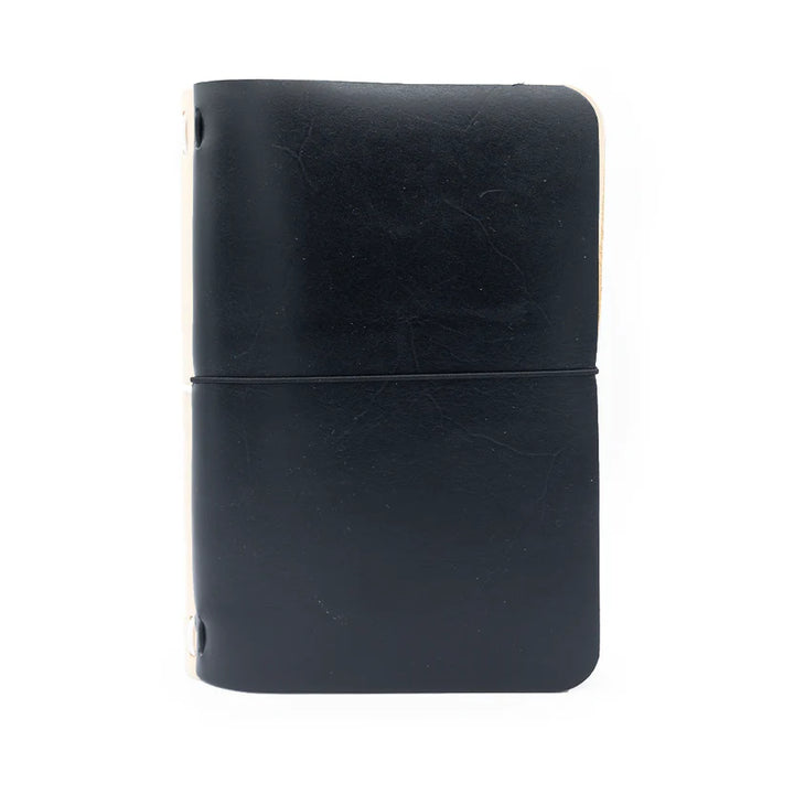black a5 leather journal