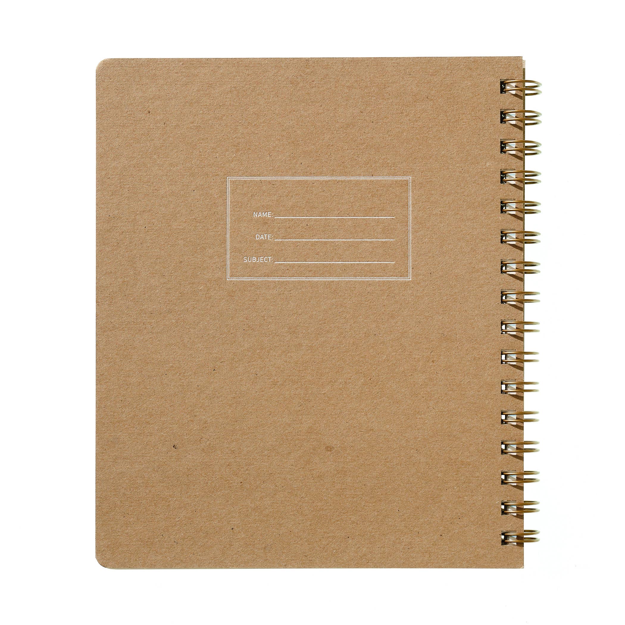 Lefty Standard Notebook - Kraft – Sidebloom Shop