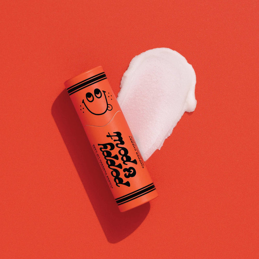 chipper cherry lil poppies lip balm