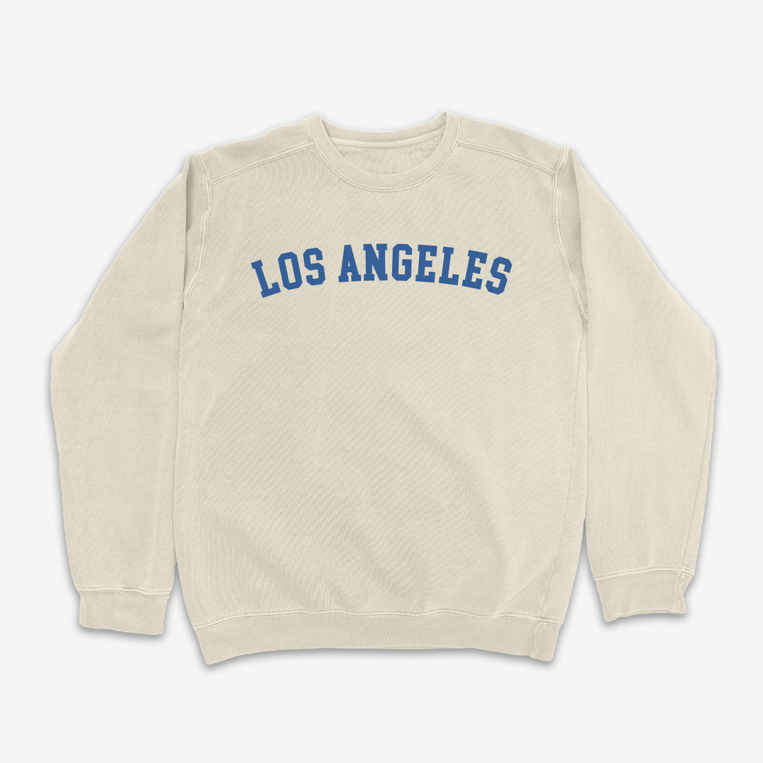 Los Angeles Vintage Washed Crewneck - Ivory