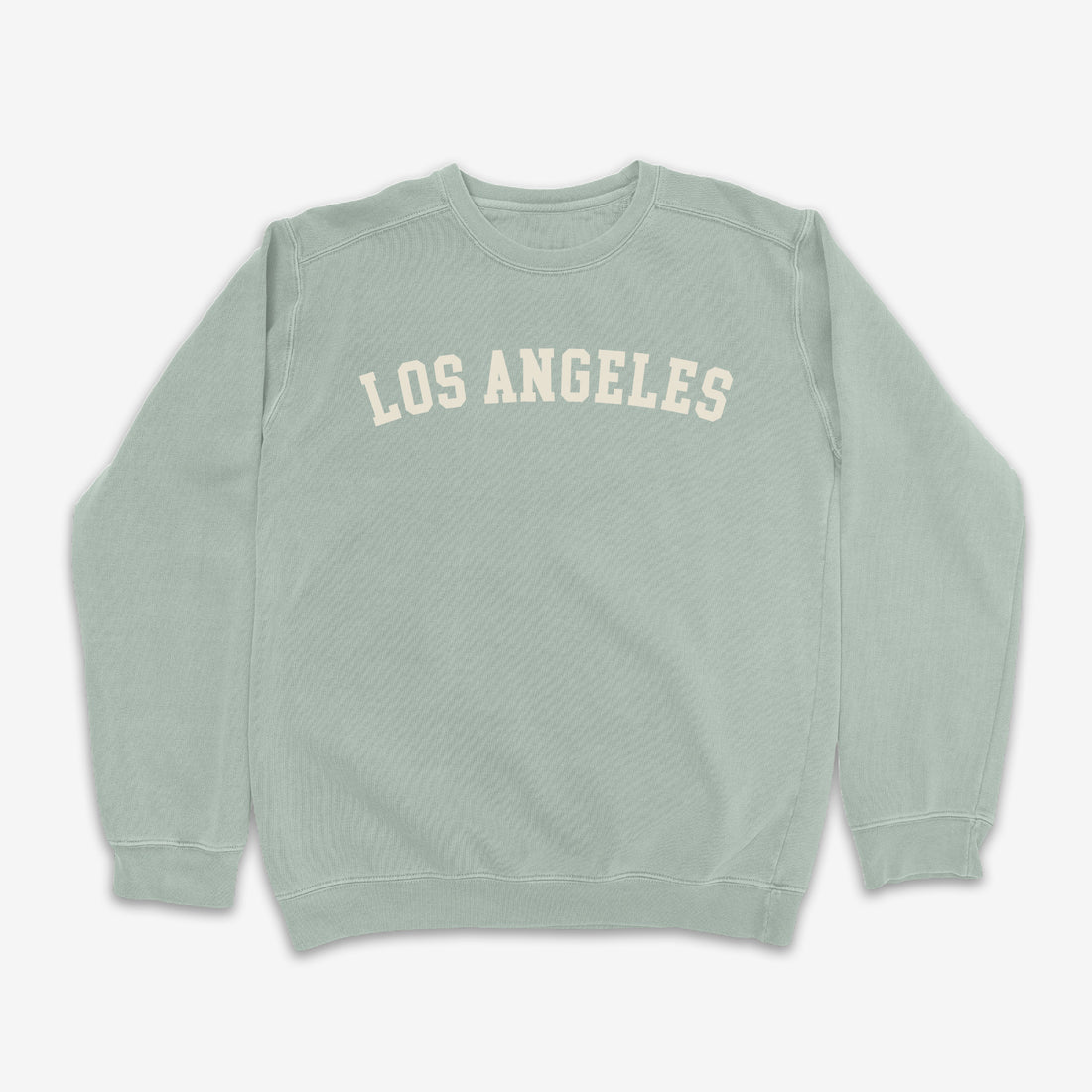 Los Angeles Vintage Washed Crewneck - Sage