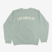 Los Angeles Vintage Washed Crewneck - Sage