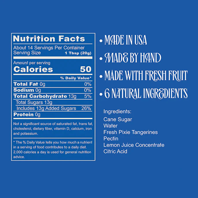 "Sunrise" Pixie Tangerine Marmalade Jar