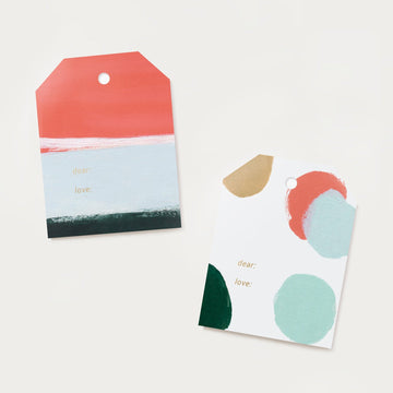 Merry Holiday Gift Tag Set