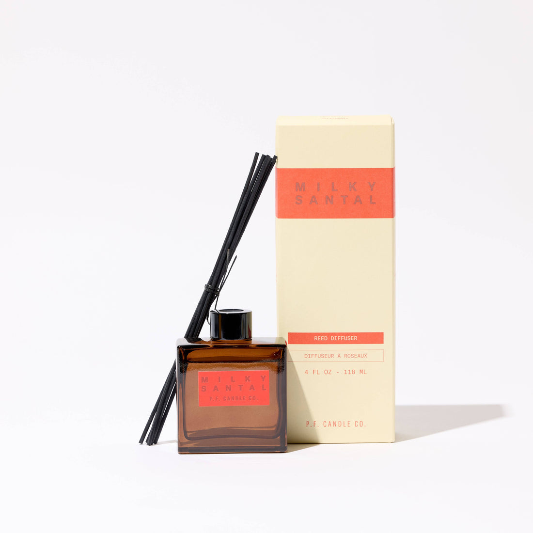 milky santal scented reed diffuser 