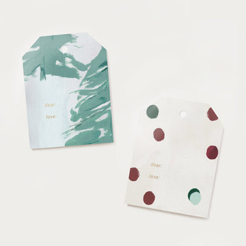 Modern Holiday Gift Tag Set