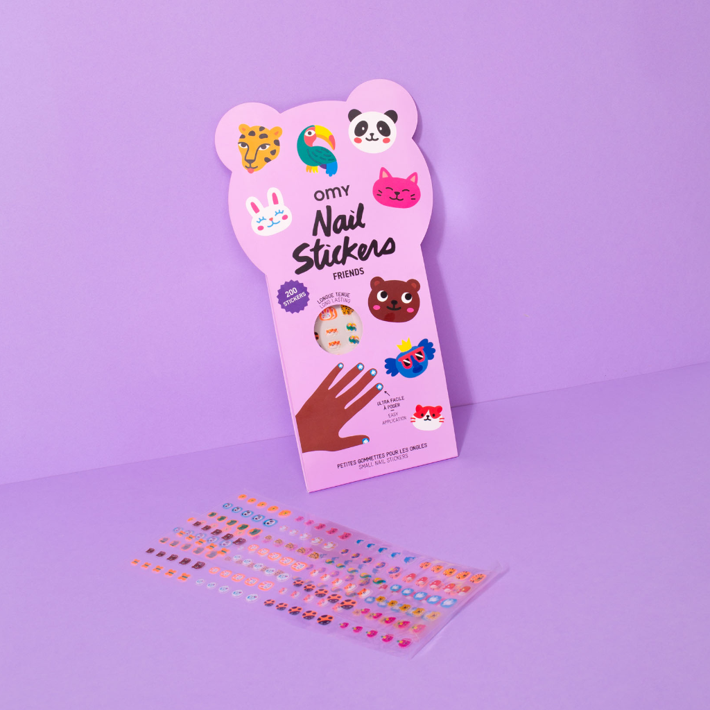 Nail stickers in the theme of animals