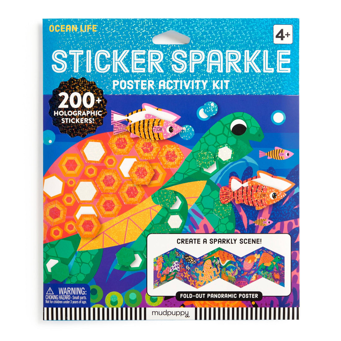 oceanic themed sticker posted activity set 