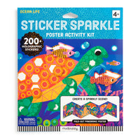 oceanic themed sticker posted activity set 