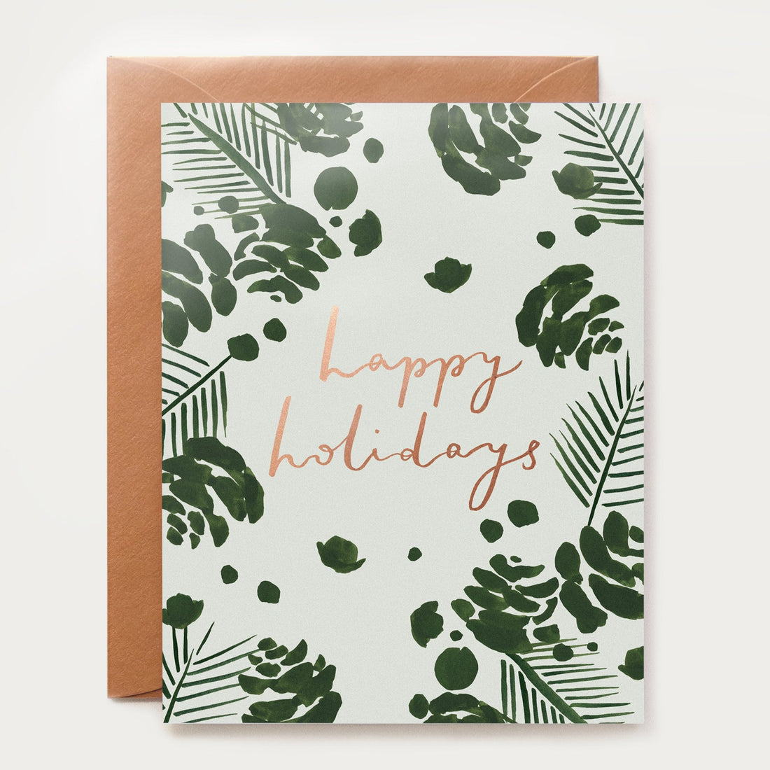 Pine Happy Holidays Card