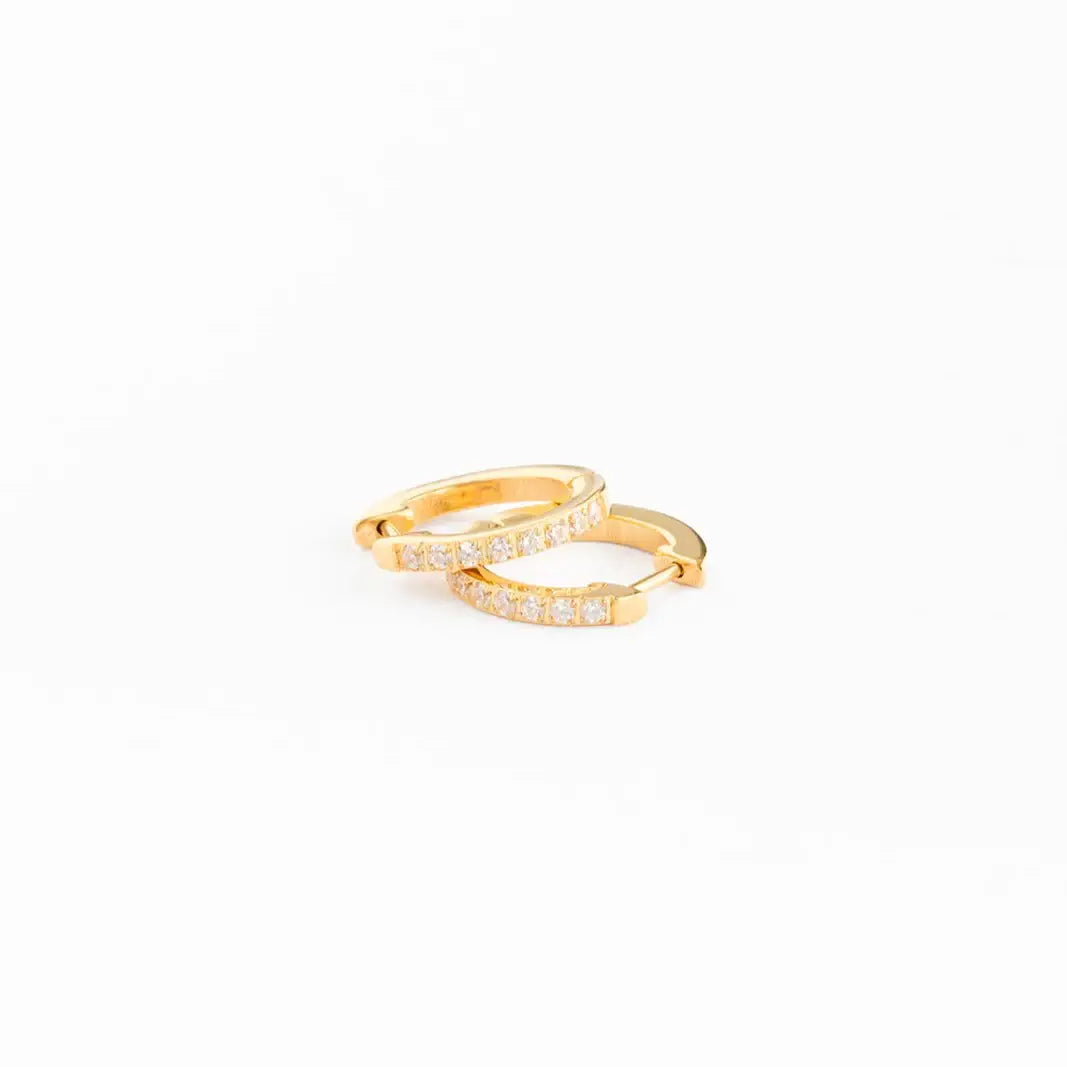gold hoop earrings 