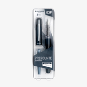 Platinum Prefounte Fountain Pen - Graphite Blue (Fine)