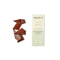 Rice & Sesame Milk Chocolate Bar with Soy Salt