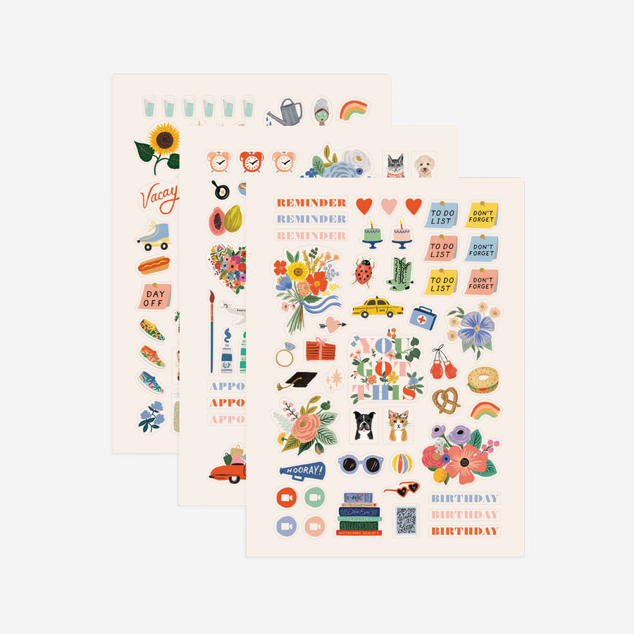 Pllanner Sticker Planner Sticker Set – Sidebloom Shop