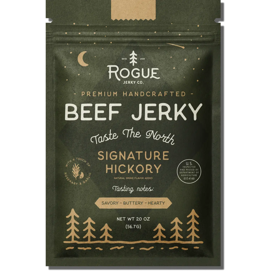 hickory flavored beef jerky