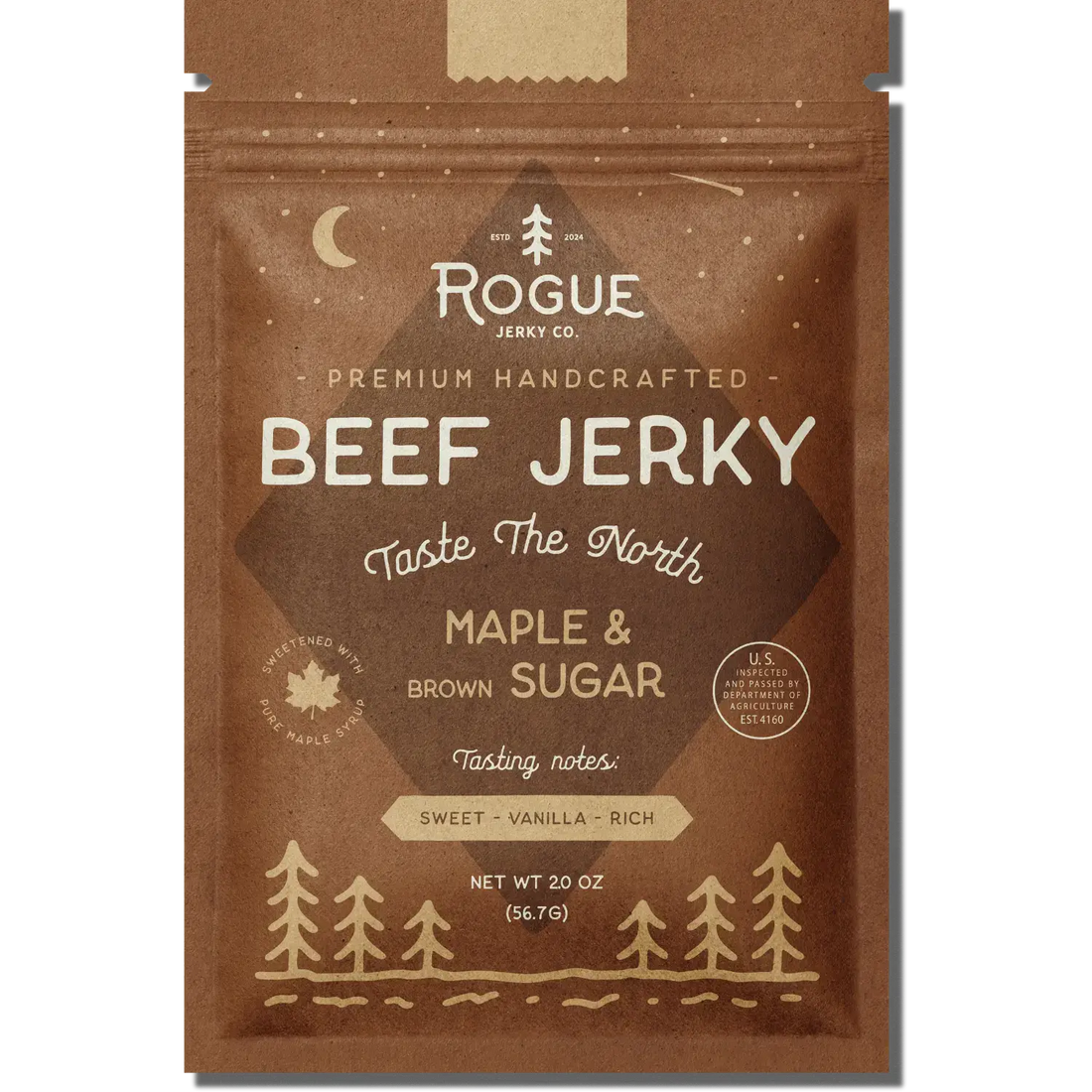 maple and brown sugar beef jerky