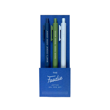 gel pen set for a foodie