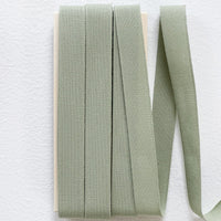 sage cotton ribbon for gifts 