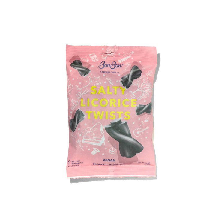 salty licorice twists Swedish candy