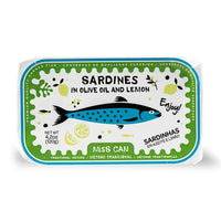 Sardines in olive oil and lemon from Portugal 