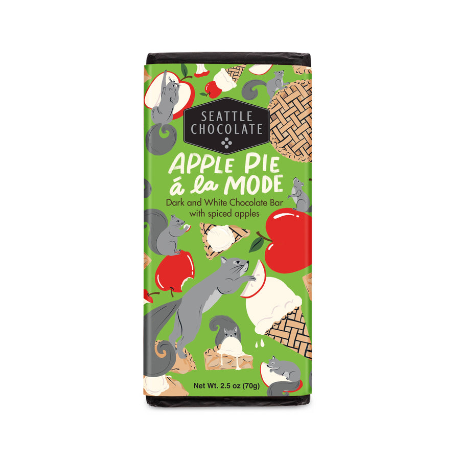 Seattle Chocolate Truffle Bar in the flavor apple pie a la mode