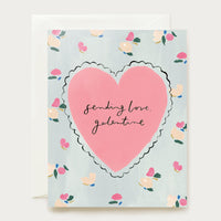 Sending Love Galentine Card