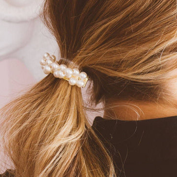 pear ponytail clip