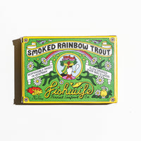 smoked rainbow trout tinned fish