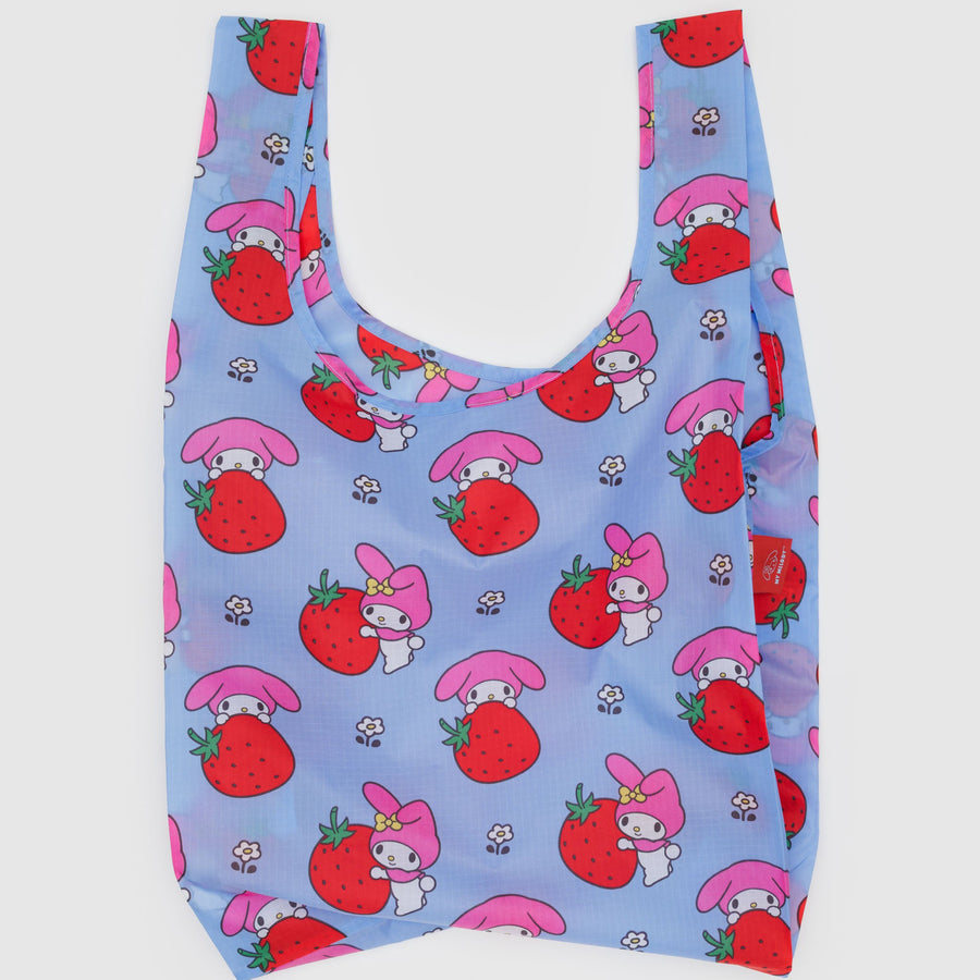 my melody strawberry standard baggu reusable bag 